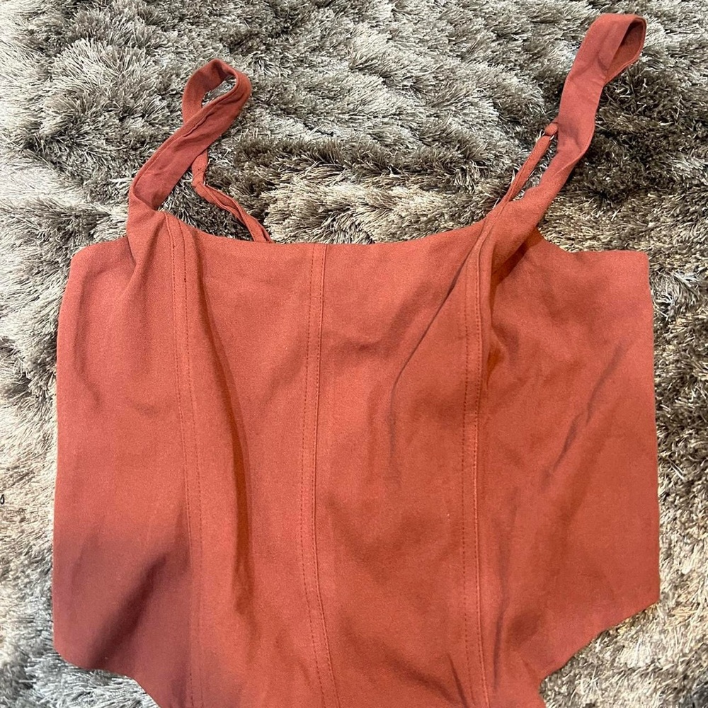 Nude:Brown Abercrombie corset
